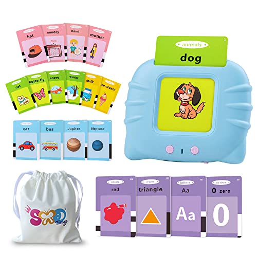 Timingsxd Alphabet Flash Cards For Toddlers :Abc Number Color Shape Talking Flashcards,Toddler Toys For Ages 2-4,Autism Sensory Toys For Autistic Children,Pocket Speech For Toddlers,Gifts For Age 1-5 #TOP3