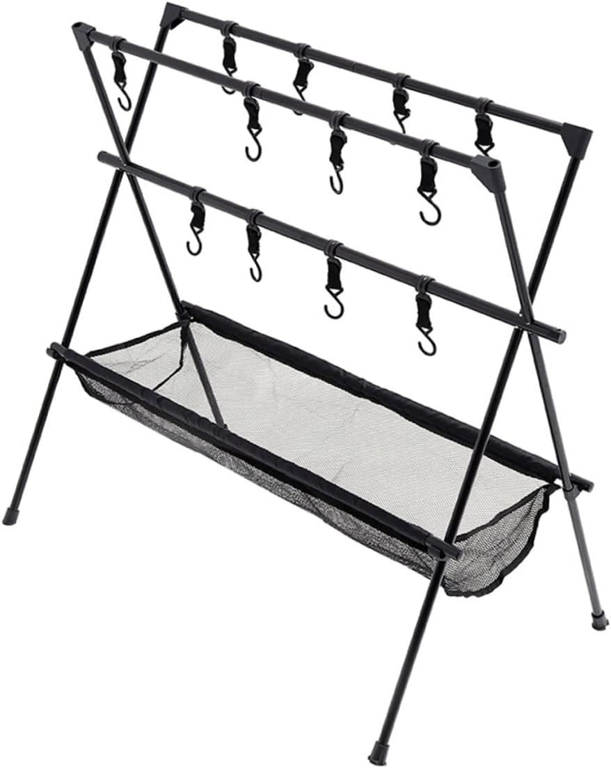 Camper Must Haves Outdoor Cooking Tripod Camping Rack Grill Storage Stand Picnic Pot Hanger
