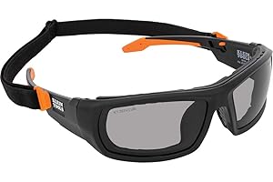 Klein Tools 60471 Safety Glasses, ANSI Z87.1+ Pro Full Frame Gasket Safety...
