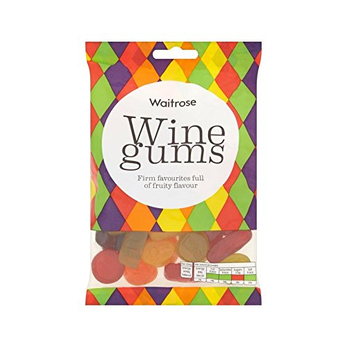 CK225O (Waitrose) (x 2) - Wine Gums Waitrose 225g (Pack of 2)