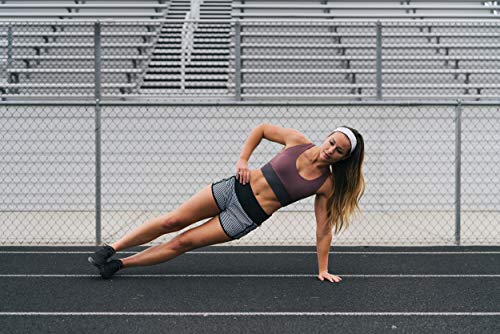 Image of Maven Thread Wide Workout Headbands for Women - Non-Slip Sweatbands for Gym, Running & Yoga