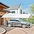 Outsunny 10'x20' Carport Heavy Duty Galvanized Car Canopy with Included Anchor Kit, 3 Reinforced Steel Cables, White