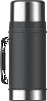 STANLEY Vacuum Insulated Large Food Jar, 18/8 Stainless Steel Food Jar for Cold and Hot Food, Soup Thermos with Leak Proof Lid Doubles as Cup, Wide Mouth Food Thermos