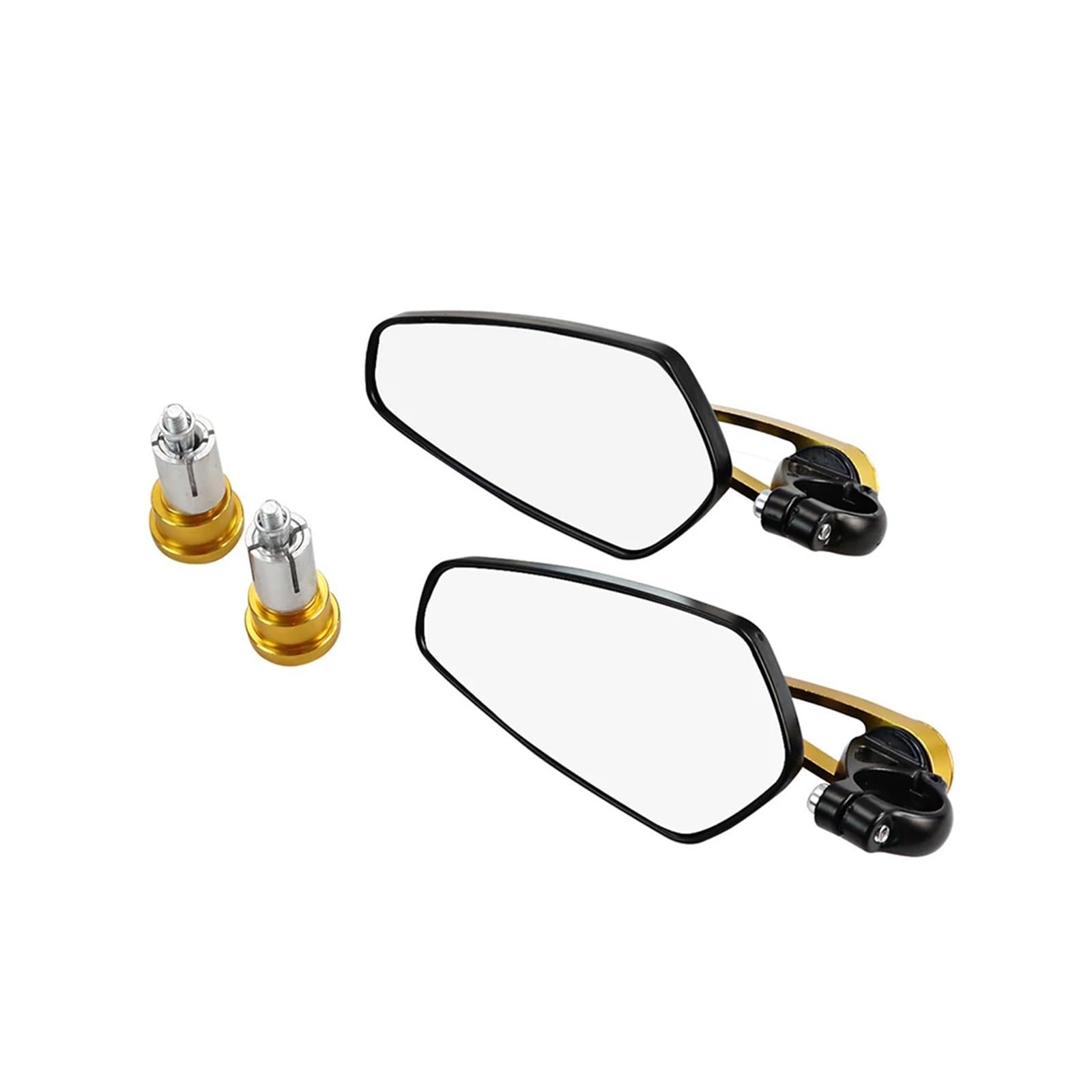 Moto Lusterko końcówkowe kierownicy Motocyklowa k Pasuje Do Honda 7/8 "22mm Lusterka Boczne Motocykla Uniwersalne Lusterka Boczne Kierownica Do Hulajnogi Akcesoria Do Lusterek
