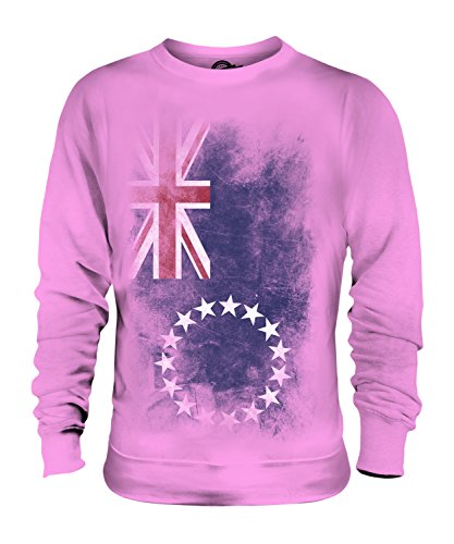 Sweat-Shirt Îles Cook Drapeau Dégradé au design imprimé unique