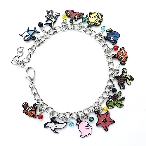 Animation Bracelet Charm Metal Bracelet Gifts for Woman3