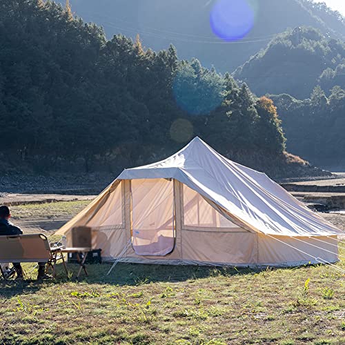 Carpa para camping impermeable 5-8 personas con doble puerta miniatura 4
