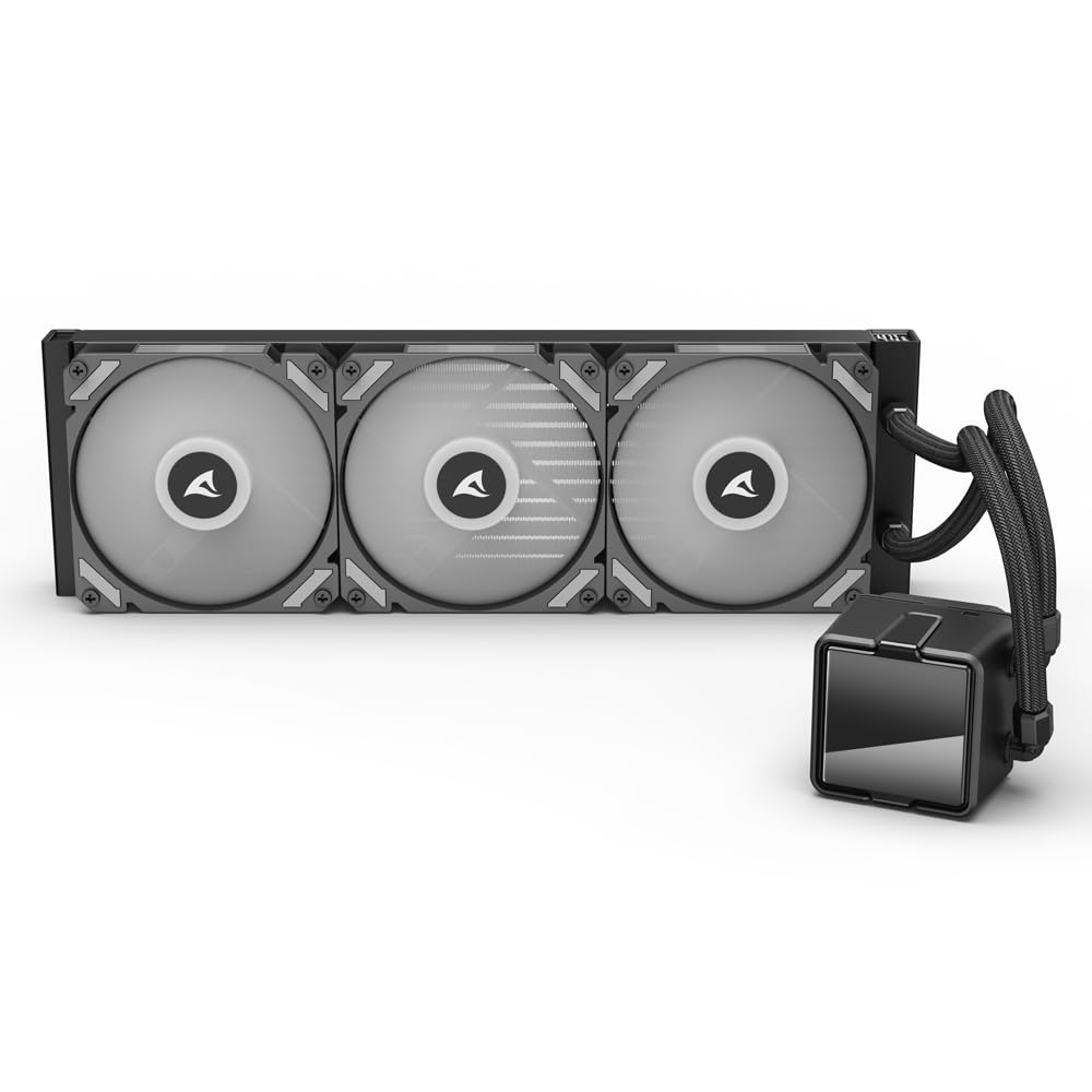 Sharkoon S60 ARGB AIO Black, raffreddamento ad acqua