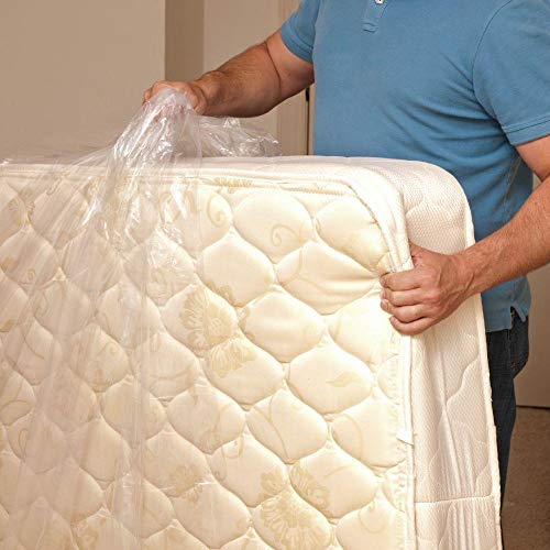 Topsoon Mattress Bag For Storage Mattress Disposal Bag King/Queen Size Clear #TOP3