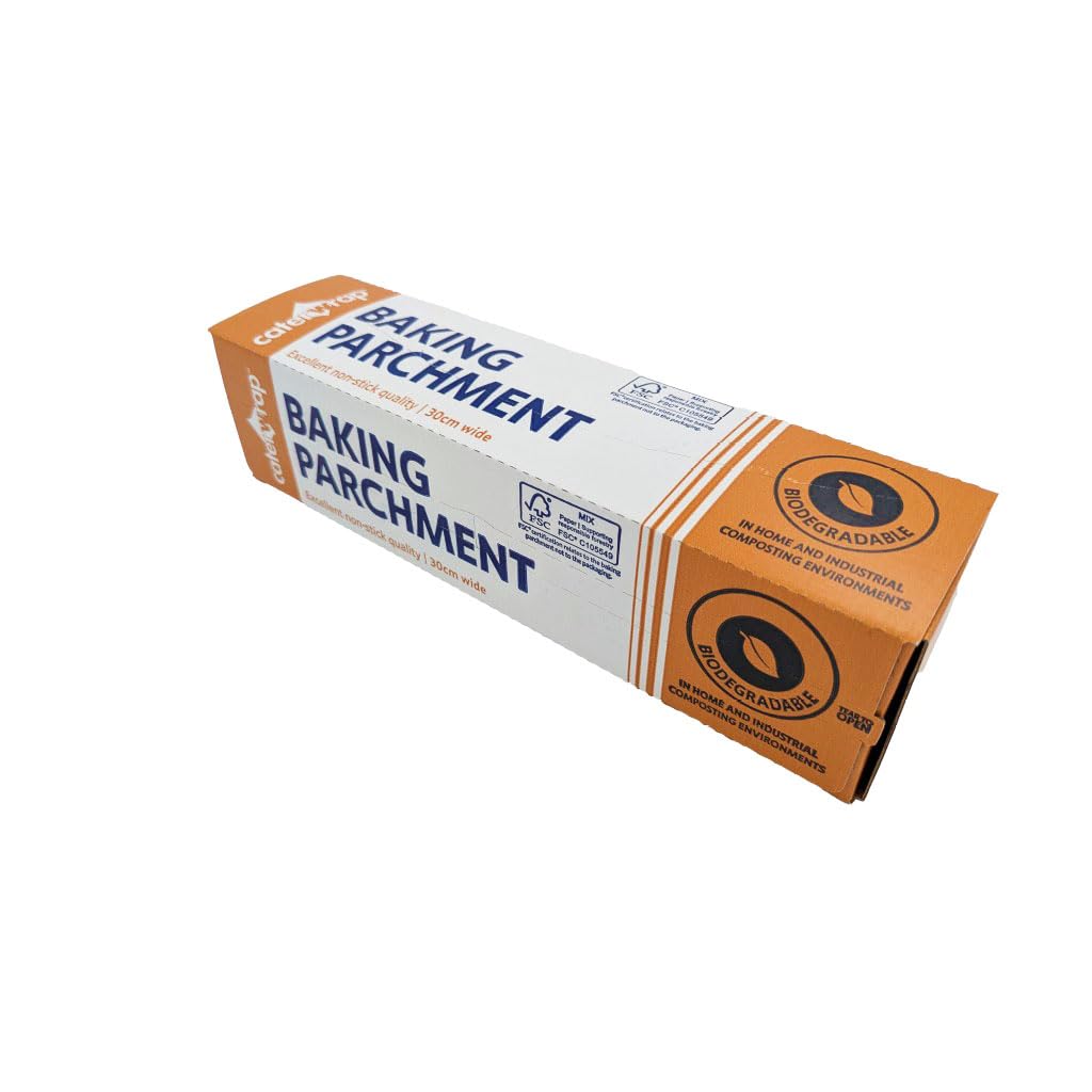 Caterwrap Silicon Coated Baking Parchment Paper 300mm x 50m