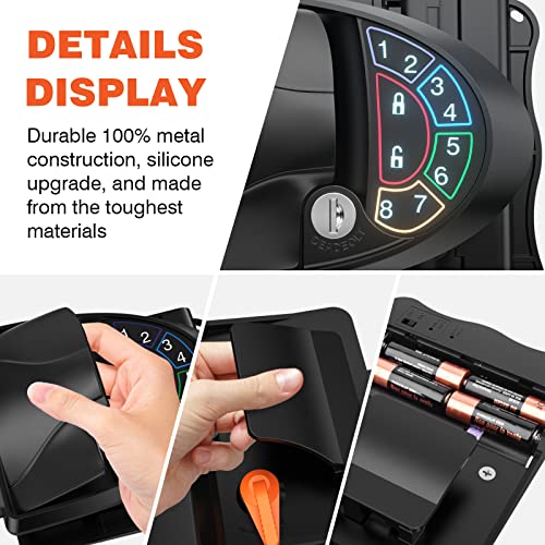 Latest Rv Keyless Entry Door Lock, Besbuy Rv Door Lock Keyless Entry Rv Door Latch, Full Metal Rv Door Lock For Travel Trailer Camper Rv Accessories, Will Only Fit 2.75" X 3.75" Lock Hole - Black #TOP6