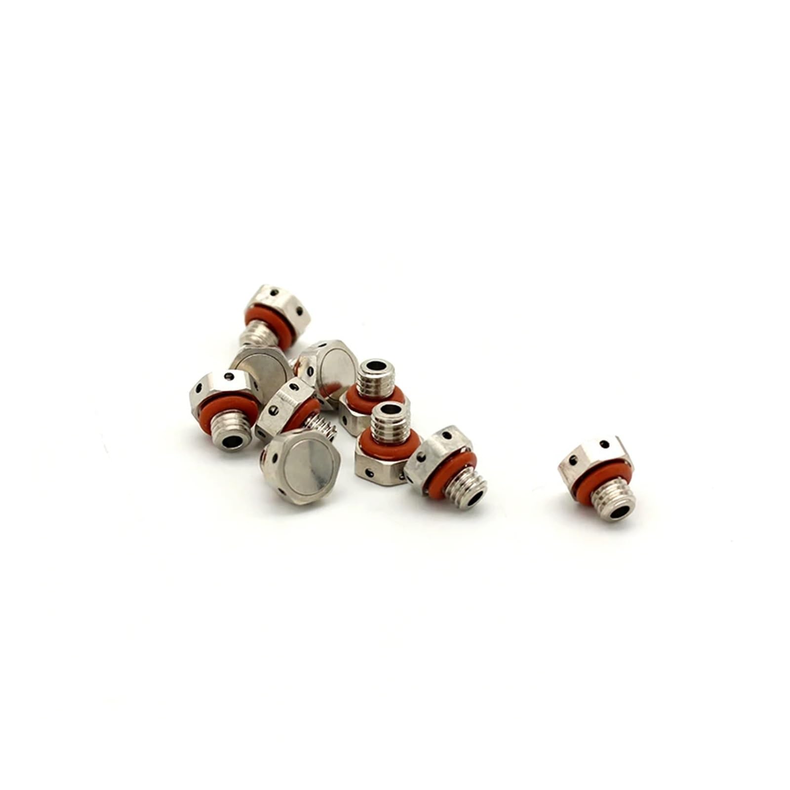 Ausgleichsventil for Atemschutzmaske, wasserdicht, Entlüftung, Aluminium, Edelstahl, Messing, M5–M20, Gewindegrößen, Packung(Aluminum,10PCS M10x1.5)