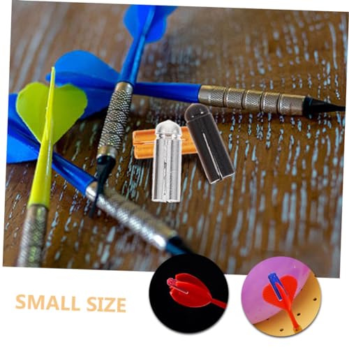 Protectores de vuelo para dardos aluminio 18 piezas miniatura 4