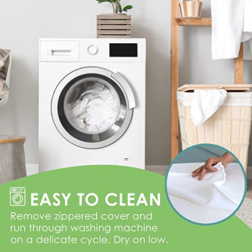 Cushy Form Wedge Pillows For Sleeping - Triangle Memory Foam Bed Support Rest For Back, Shoulder & Neck Discomfort - Multipurpose Bed Pillow & Knee Pillow For Support #TOP5