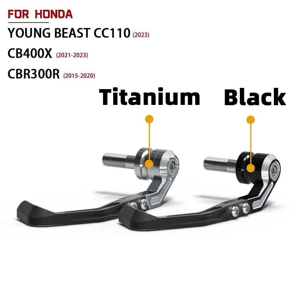 Części kierownicze motocykli Osłona uchwytu motocy Pasuje do CBR300R (2015-2020) motocykle szpule wrzeciona zestaw do wybiegu-Accesorios Moto Crash Slider