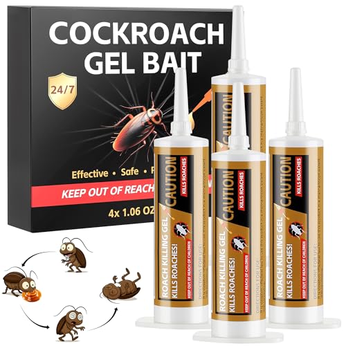 Image of 4 Pack Large Roach Gel, Cockroach Gel