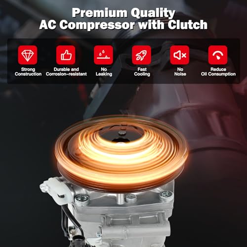 Image of Air Conditioning Compressor Clutch for Suzuki SX4 2.0L 2010-2013