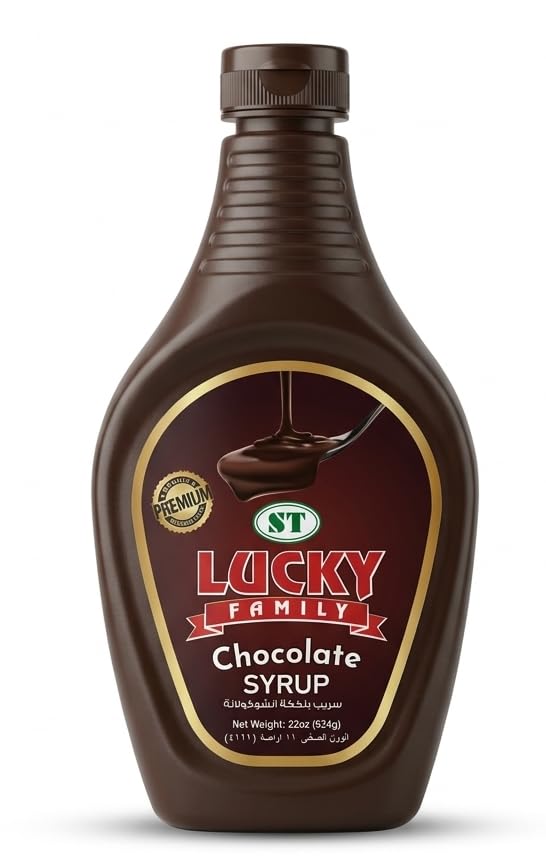 Lucky Family Chocolate Syrup 624g