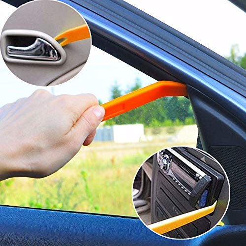 XINGSUI 4Pcs Car Radio Panel Crowbar Tool, Audio Removal Tool - Image 4