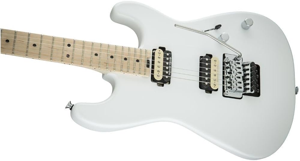 Charvel ProMod SanDimas  White EMG搭載 Charvel Pro Mod San Dimas Style 1 2H FR Electric Guitar Snow White