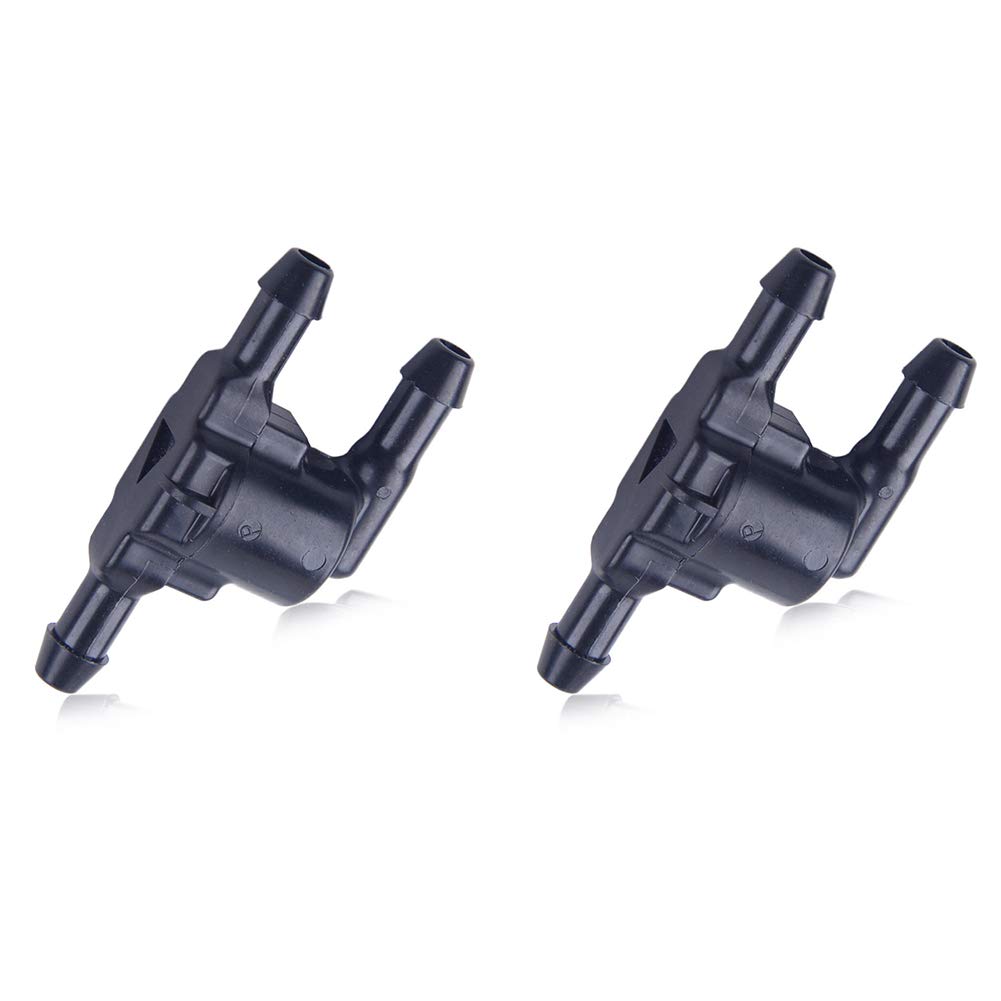Cheriezing 2Pcs Windshield Washer Nozzles Wiper Spray Kit for Toyota Lexus Scion 85321-28020