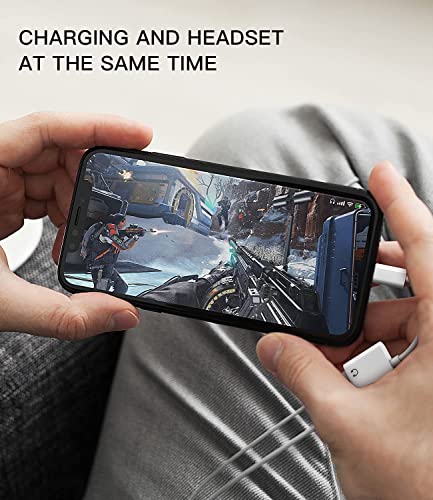 Loydia [Apple MFi Certified] Headphone Adapter for iPhone/iPad, Lightning to 3.5mm Headphone Jack adapter, 2-in-1 Charger and 3.5mm Aux Audio Converter Adapter for iPhone 14/13/12/11/XS/XR/X/8/iPad - Image 6