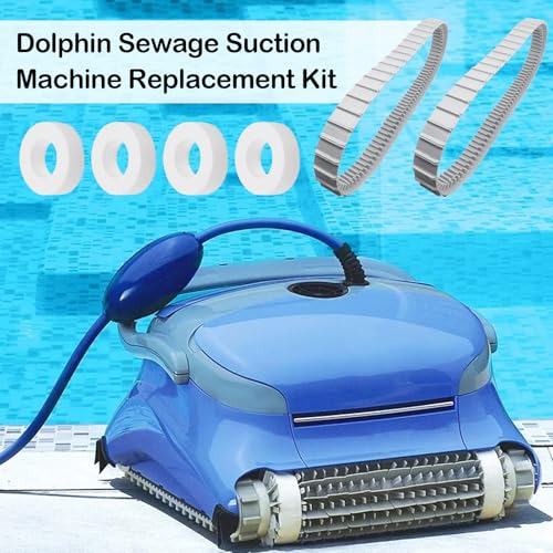 Miniatura 9 de Repuestos Para Limpiafondos Robóticos Dolphin 9985006-R2 Pista 6101611-R4 Anillo De Escalada 3884997-R6 Rodillo Kit Repuestos Para Limpiafondos Piscinas Con Aspiradora Aguas Residuales Stil A