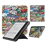 Case Compatible with Kobo Libra Colour(2024) and Kobo Libra 2(2021) e-Reader, Includes a Screen Protector - Premium PU Leather Cover with Auto Sleep/Wake