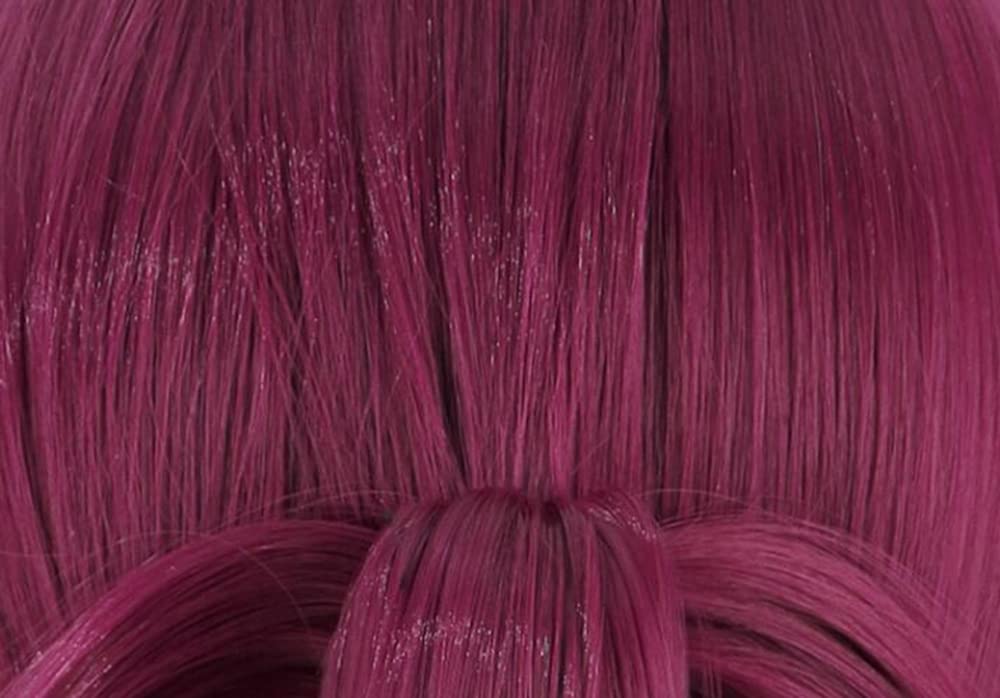 Kafka Cosply Wig Rose Red 65cm 25inch (Kafka-Rose)