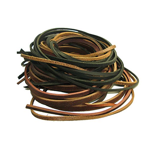 Zelikovitz Bulk Remnant Belt Grade Leather Strips (Blacks/Browns)