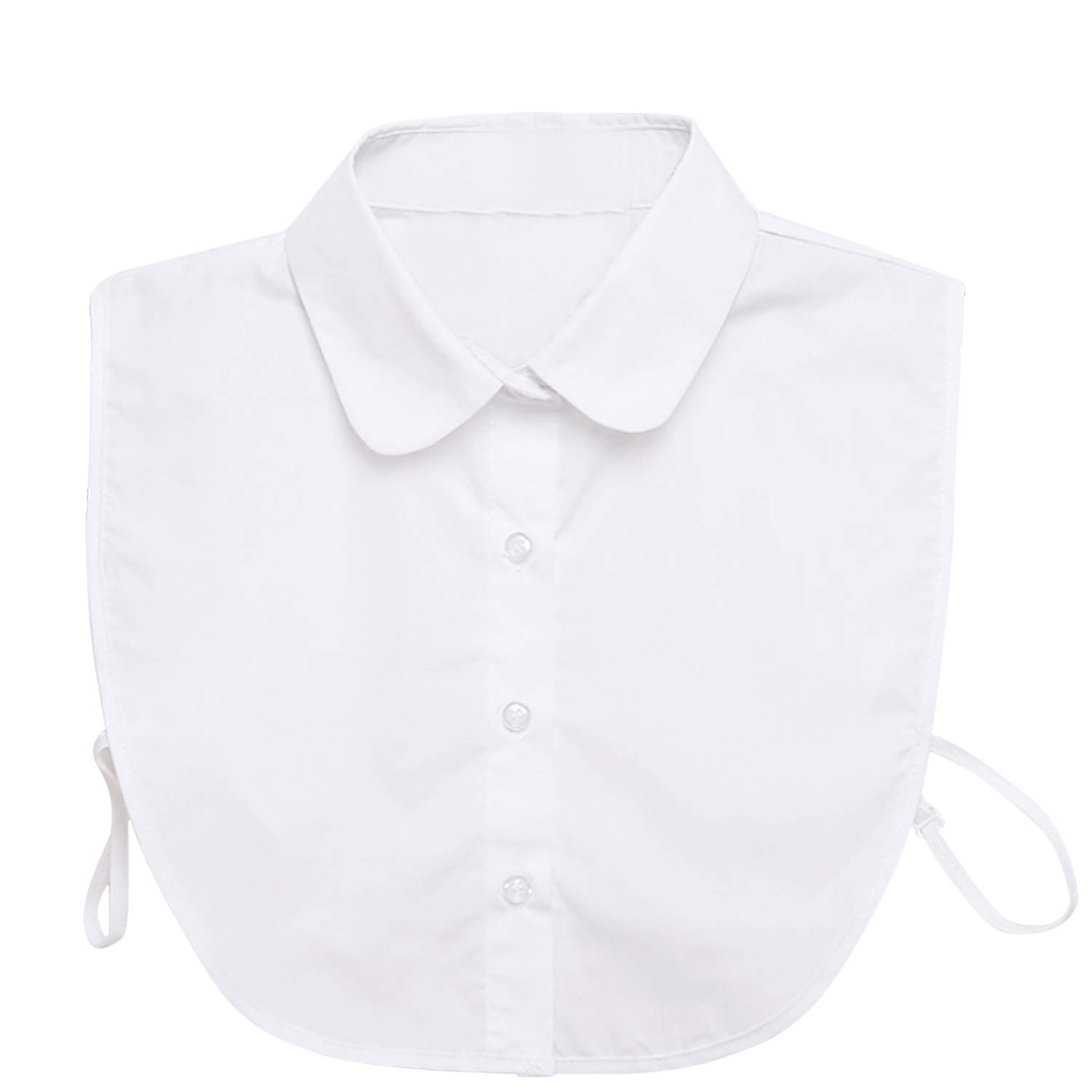 Honbay White Fake Collar Half Shirt Detachable Dickey Collar Blouse for  Girls and Women, White, Medium : Amazon.ca: Clothing, Shoes \u0026 Accessories