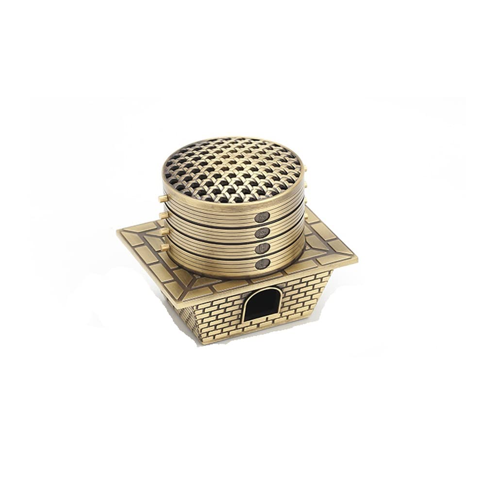 Porte-encens cuivre pour aromathérapie intérieure et méditation