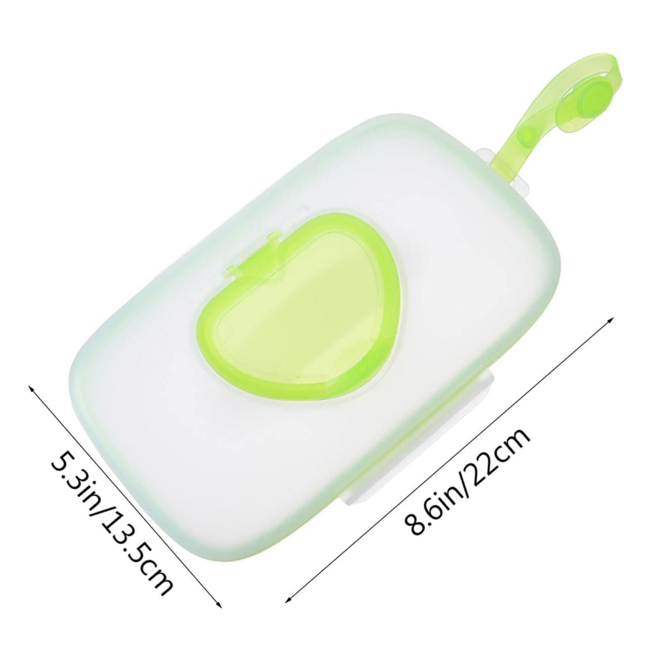 SUPVOX Baby Wipe Travel Case Portable Wipes Box Outdoor Use Pp Material Large Capacity Dispenser