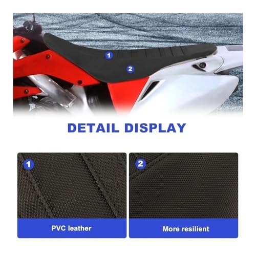 Housse de siège moto déchirée ? Solution coussin protecteur pour CRF - 3