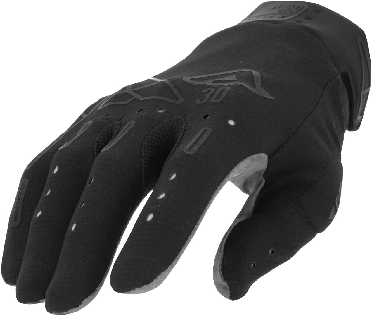 Acerbis X-Flex 2.0 Rękawice motocrossowe, czarny/zielony, M