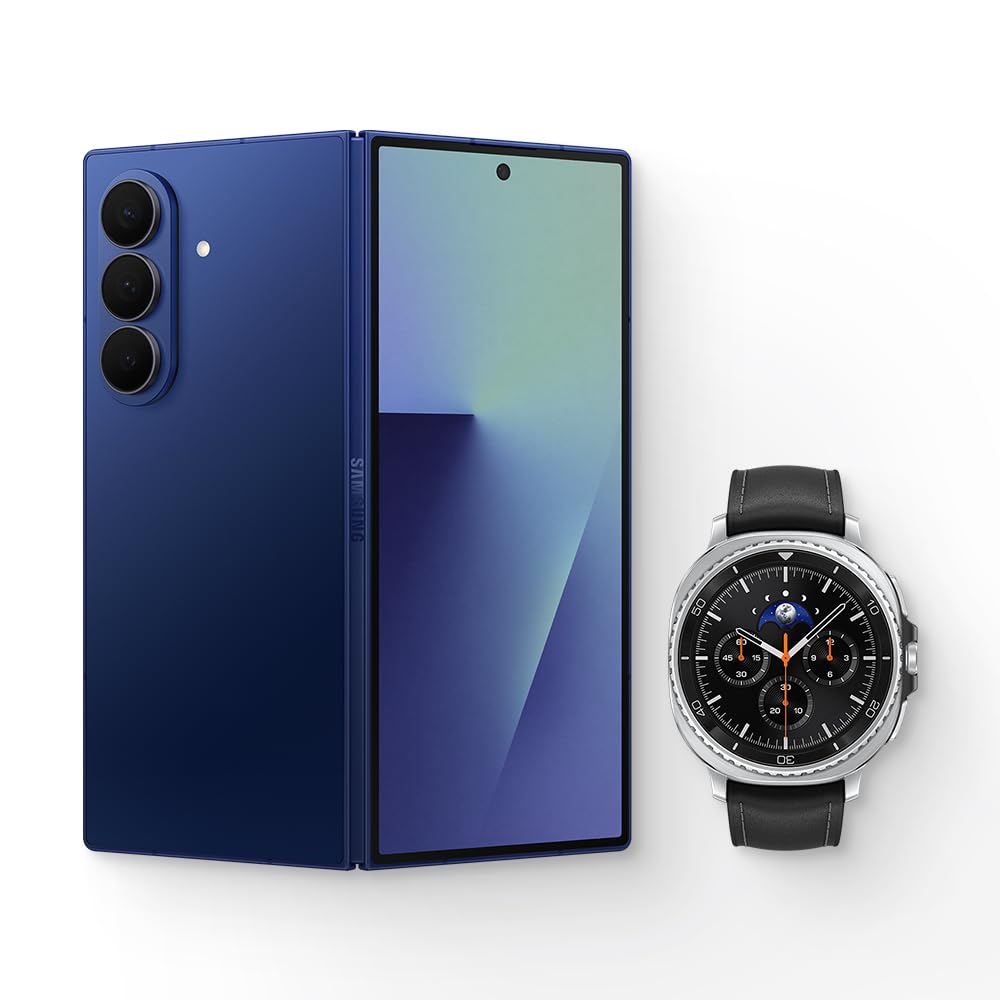 Samsung Galaxy Z Fold 7 512GB Silver Shadow w/Galaxy Watch8