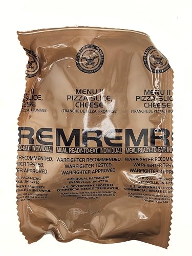 Genuine Military MRE - Menu 11 Cheese Pizza Slice with 2026 Inspection Date - MRE Meals Ready To Eat