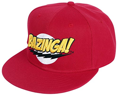 The Big Bang Theory - Logo Bazinga! Cap - Red