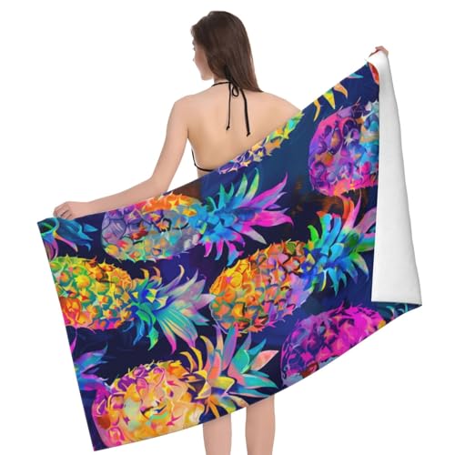 Colorful-Pineapples-Beach-Towel-Microfiber-Sand-Free-Pop-Summer-Towels-for-Adult-Kids-Quick-Dry-Ultra-Absorbent-Super-Soft-Pool-Travel-Swim-Bath-Shower-Towel-Gifts-52-x-32 517gR+q+3SL
