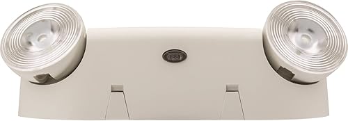 Miniatura 7 de Lithonia Lighting EU2L REM M12 - Luz de emergencia con 2 lámparas LED, redonda, capacidad remota, color blanco (paquete de 2)