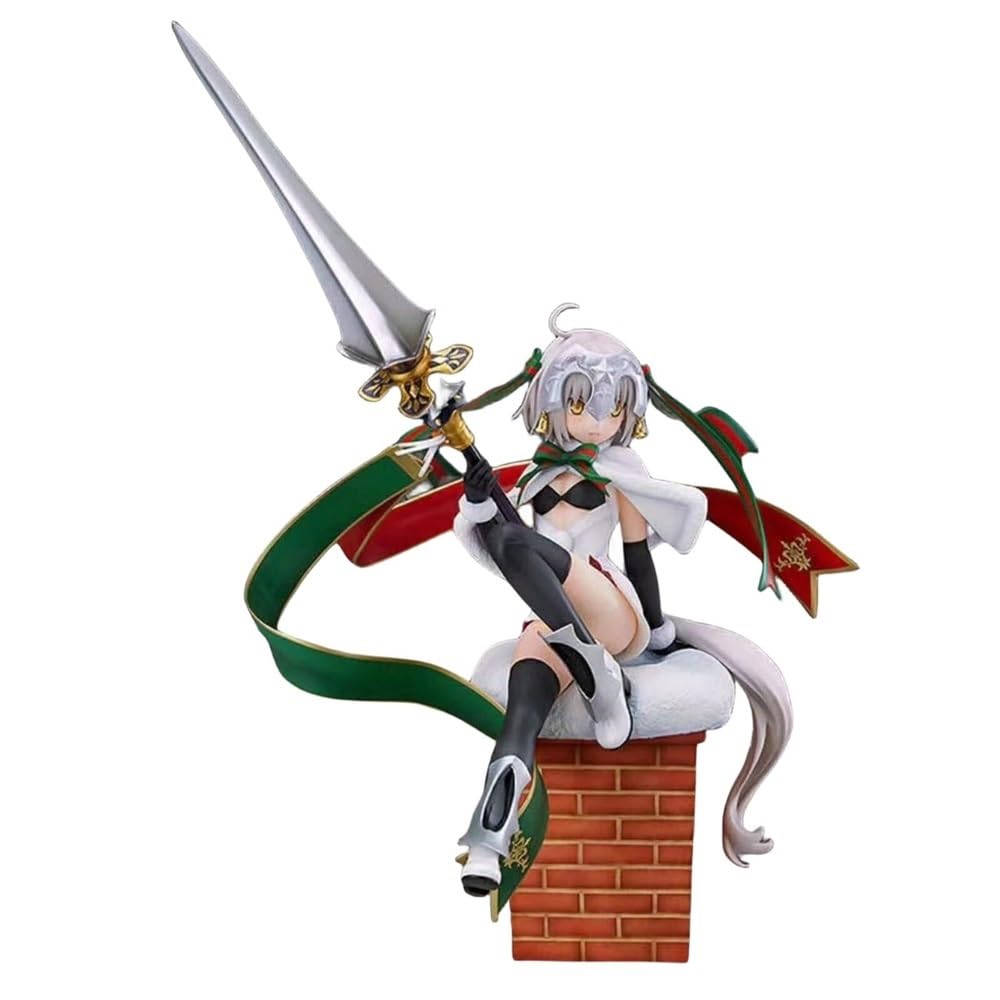 NFsgVCGJDisfraz navideño de niña Bonita Ver. /Figura Figura de Anime/Modelo de Personaje Pintado/Modelo de Juguete/PVC/artículo de colección de Anime 22cm/8.7in