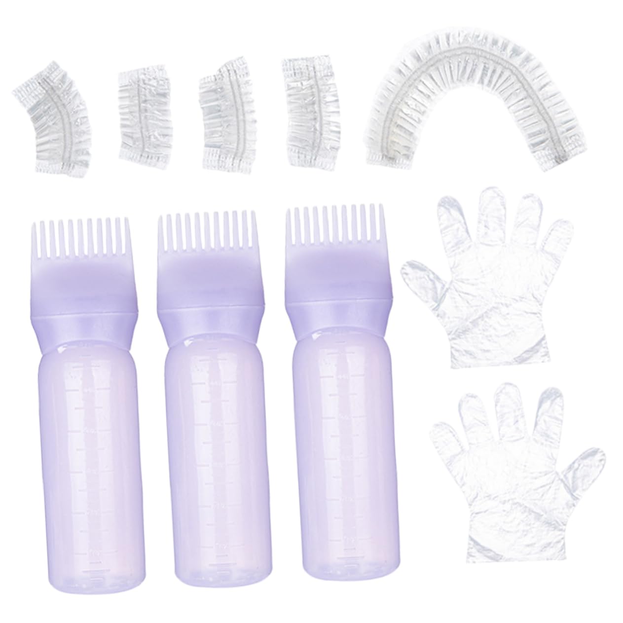 Amazon.co.jp: Beatifufu 1セット染髪キット 便利なヘアカラー