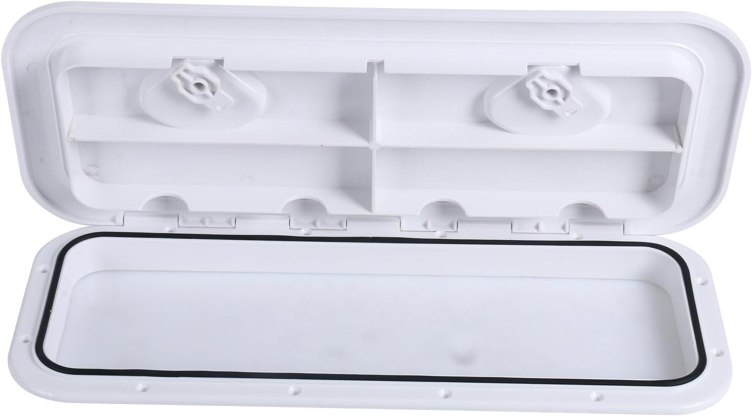 YaeMarine24" x 9-5/8" Access Hatch & LID Marine Caravan RV -White (243mm x 607mm)