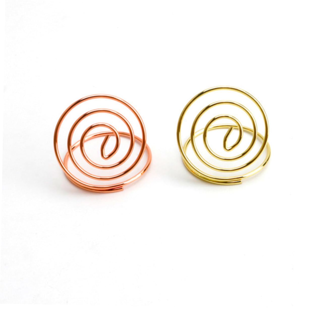 TOPBATHY 60stücke Tischkartenhalter Roségold Und Menüclips Für Hochzeiten Partys Und Für Tischnummern Und Memo-notizen