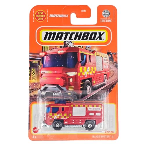 Matchbox Blaze Buster II Modelo 1:64 miniatura 1