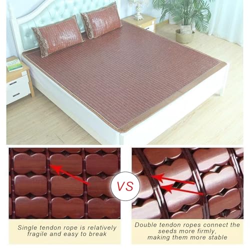 Colchoneta de bambú refrescante y funda de cama transpirable 6
