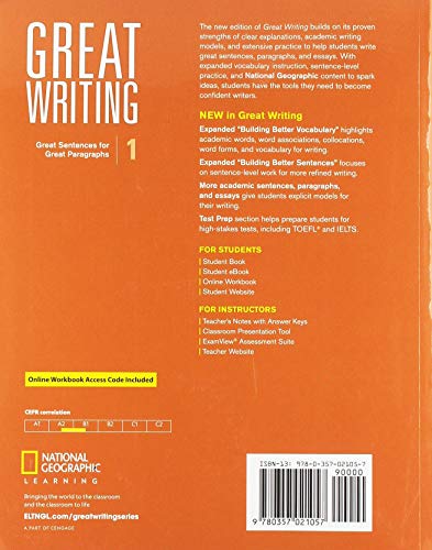 Great Writing 1: Student Book with Online Workbook - Image 2