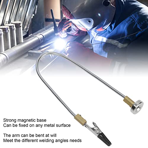 Welding Arm Clip, Multifunctional Alloy Steel Magnetic Base Flexible Vise Table Clamp Easy Bending Stable For Electronic Soldering Projects #TOP5