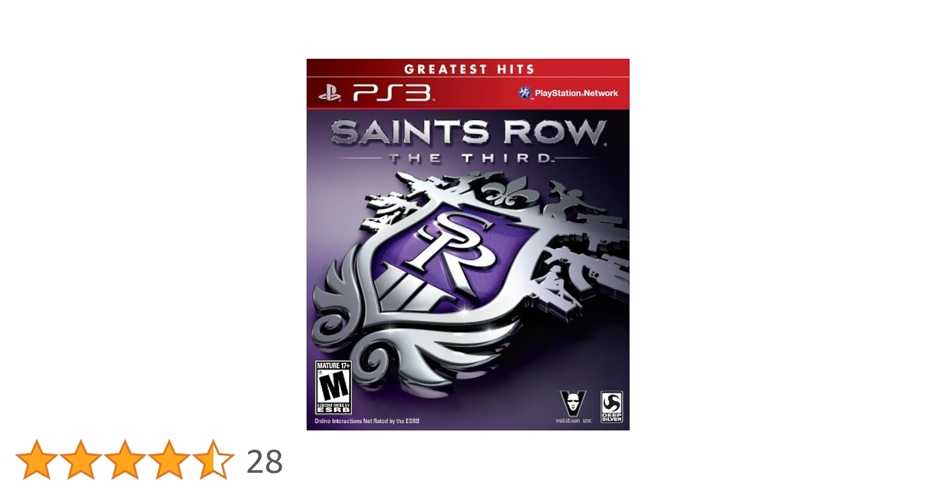 Nintendo Switch PS3 SAINTS ROW THE THIRD Saints Row The Third - Switch : Amazon.ca: Electronics