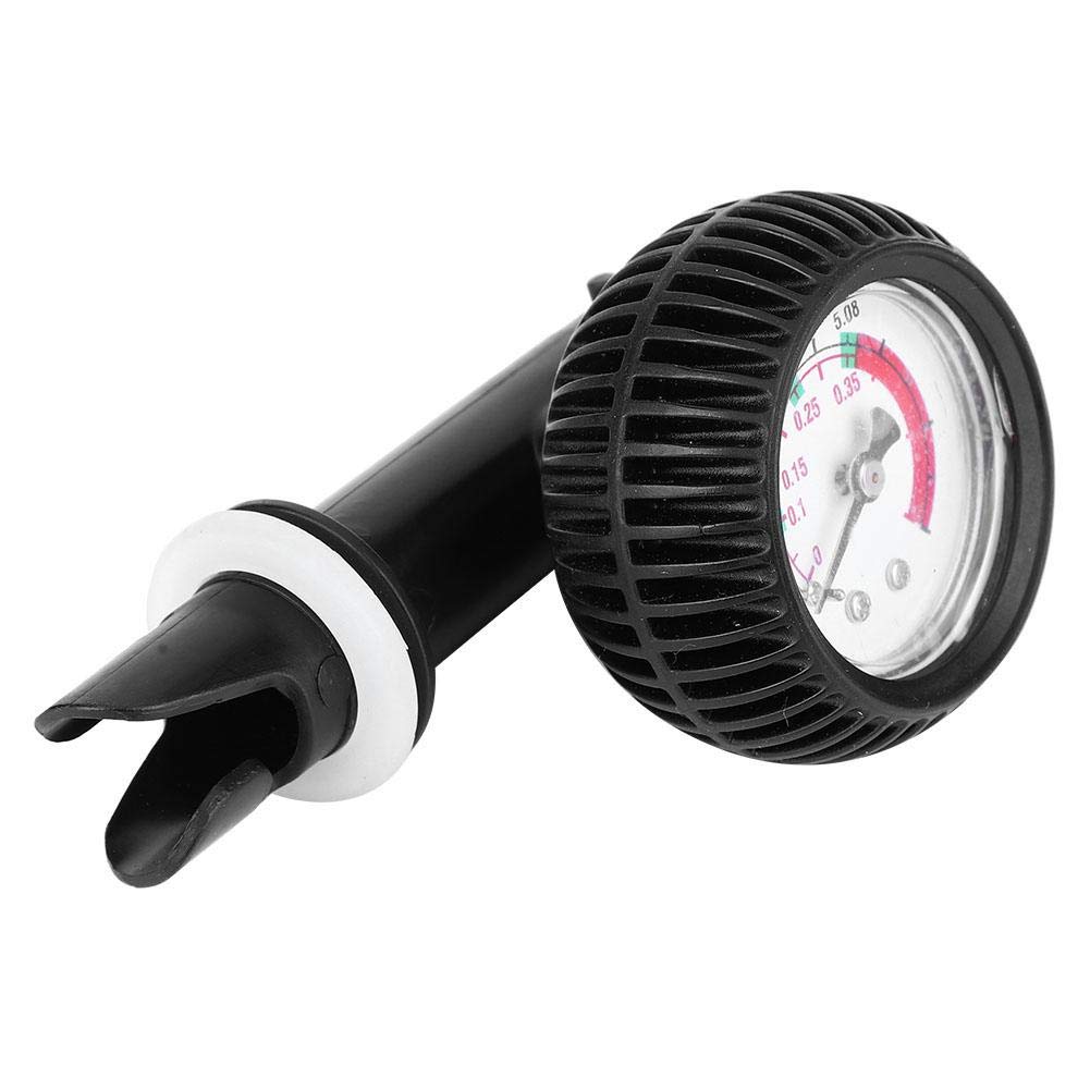 Tbest Aufblasbares Schlauchboot Manometer, Luftdruckmesser Luftpumpen-Manometer Sicherheits Barometer Luftdruckprüfer für Schlauchboot, Kajak, Boot, Surfbrett